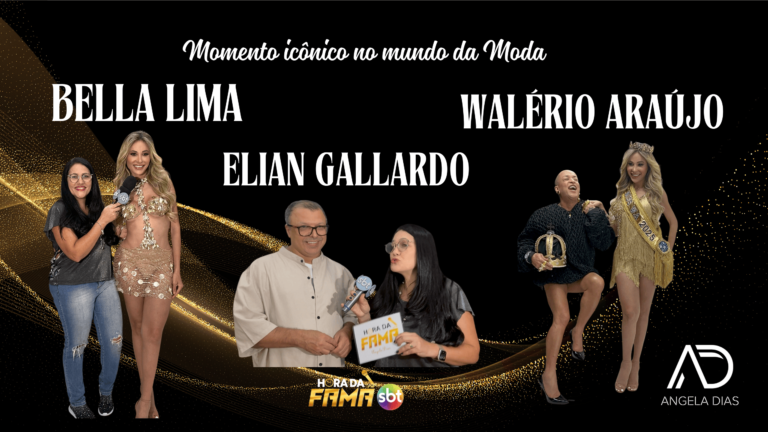 Bella Lima, Walério Araújo e Elian Gallardo brilham na Bananas Magazine