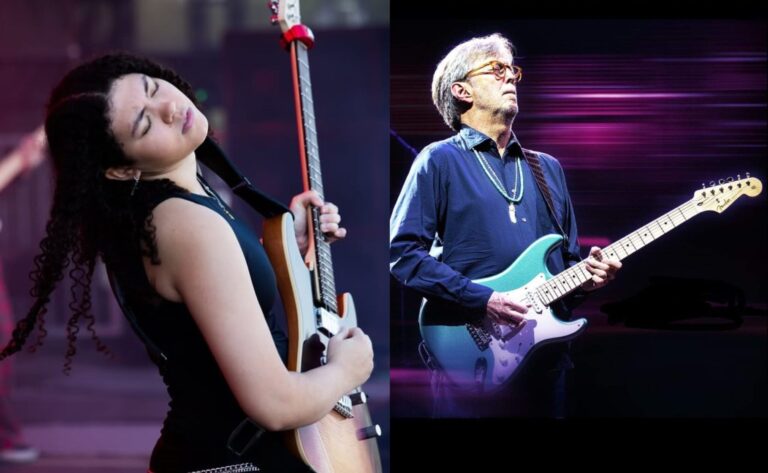 Jovem guitarrista Gabi Anias presta tributo a Eric Clapton no Kia Ora