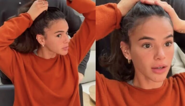 Bruna Marquezine coloca ‘megahair sem marcações’ e pira web com resultado ‘cabeluda’; confira! Bruna Marquezine coloca ‘megahair sem marcações’ e pira web com resultado ‘cabeluda’; confira!